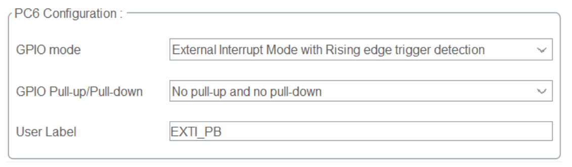Pinout: pin configuration